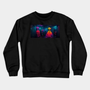 Cyberpunk Dresses Crewneck Sweatshirt